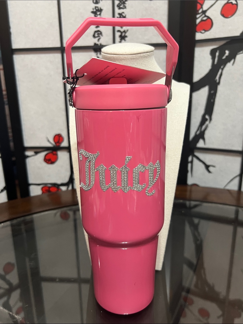 Juicy Pink Tumbler for Hot & Cold Beverages